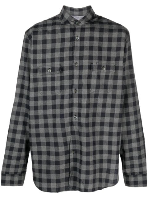 Junya Watanabe MAN check-pattern cotton shirt 