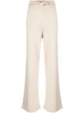 Lorena Antoniazzi high-waisted drawstring knitted trousers - Neutrals