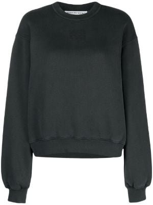 Gray Patch Sweater by Alexander Wang on Sale