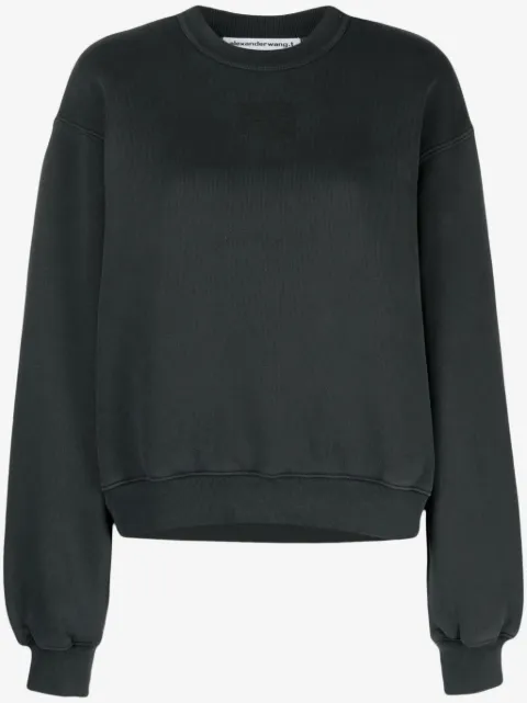Alexander Wang Sweatshirt mit Logo-Prägung