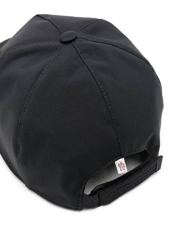【関税込み】Moncler Grenoble キャップ Moncler Grenoble logo-embossed curved-peak Cap | Black