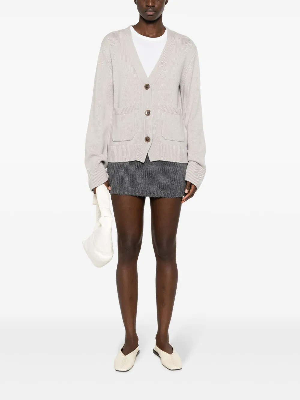 Lisa Yang The Danni cashmere cardigan - Grijs