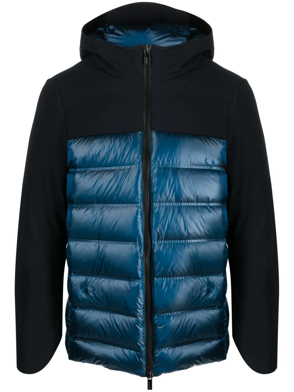 Roberto Ricci Designs Logo-appliqué Padded Jacket In Blue