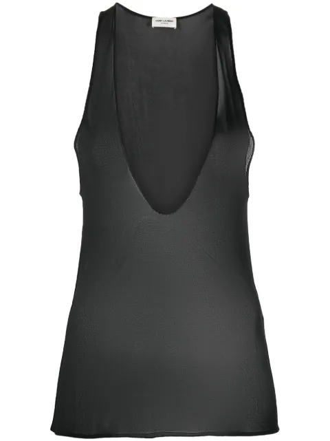 Saint Laurent V-neck tank top