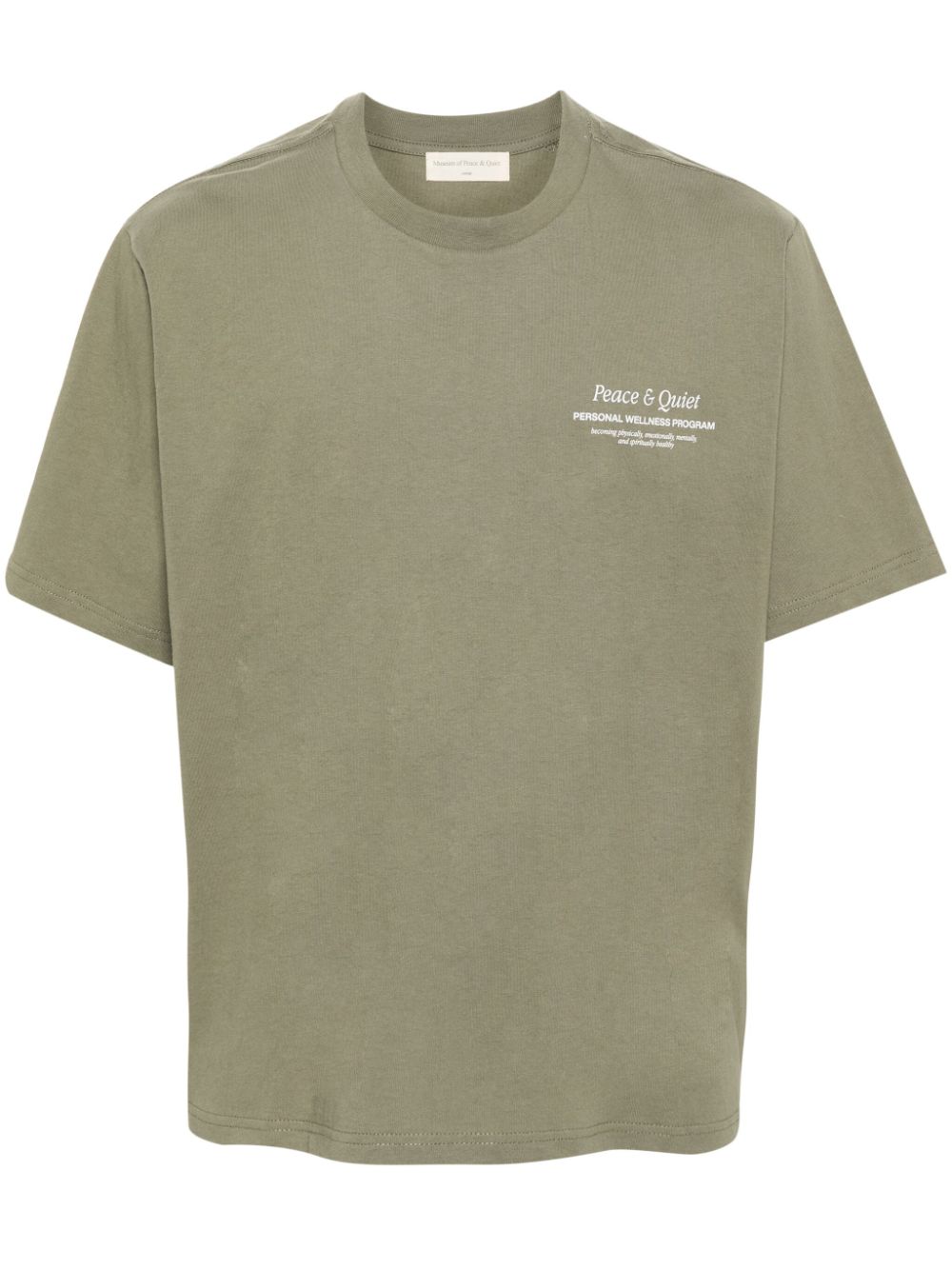 Museum Of Peace And Quiet Wellness Program Cotton T Shirt Farfetch