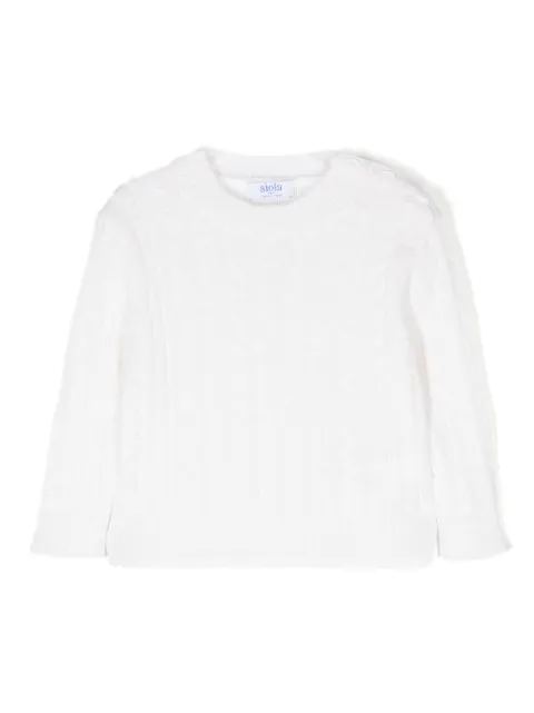 Siola cable-knit merino jumper