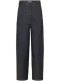 Cecilie Bahnsen Viola straight-leg jeans - Blue