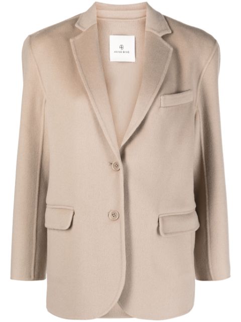 ANINE BING Quinn wool-cashmere blazer