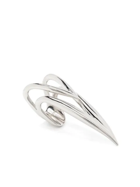 Mugler anillo con forma en V 