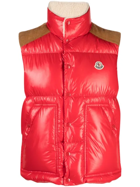 Moncler Ardeche logo-patch down-filled gilet