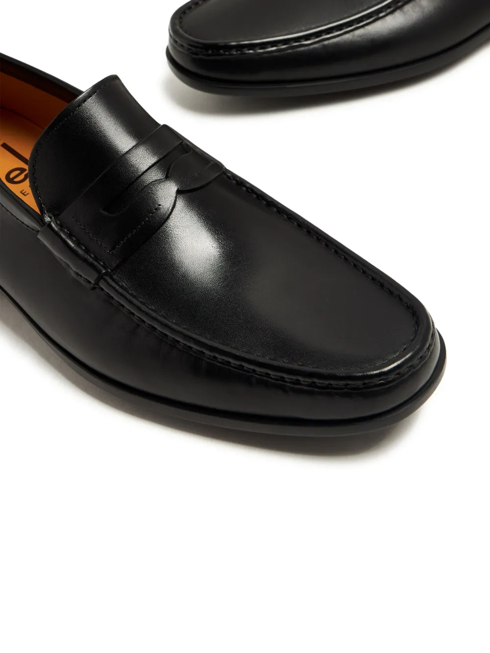 Magnanni Leren loafers Zwart
