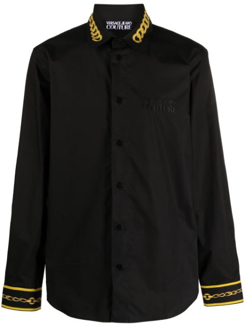 Versace Jeans Couture Chain Couture cotton shirt