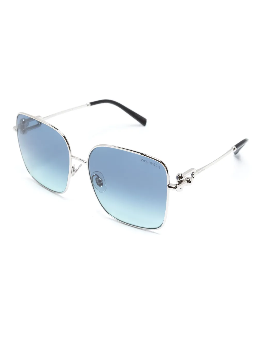 Tiffany & Co Eyewear logo-plaque square-frame sunglasses | Image 2