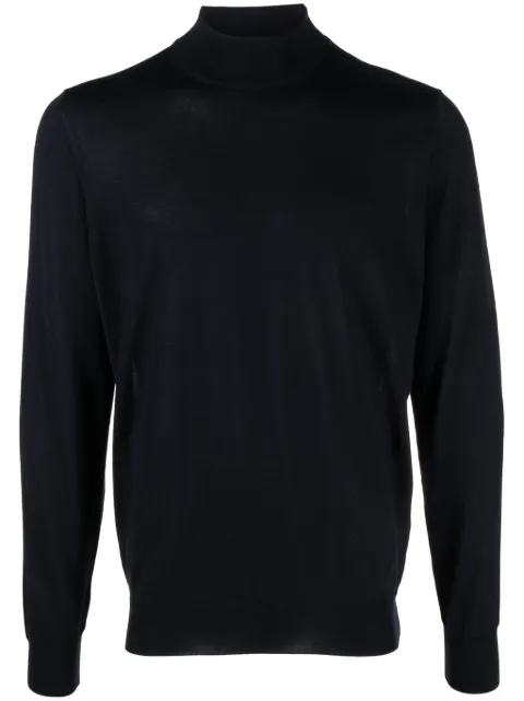Drumohr Suéter Dolcevita de lã merino