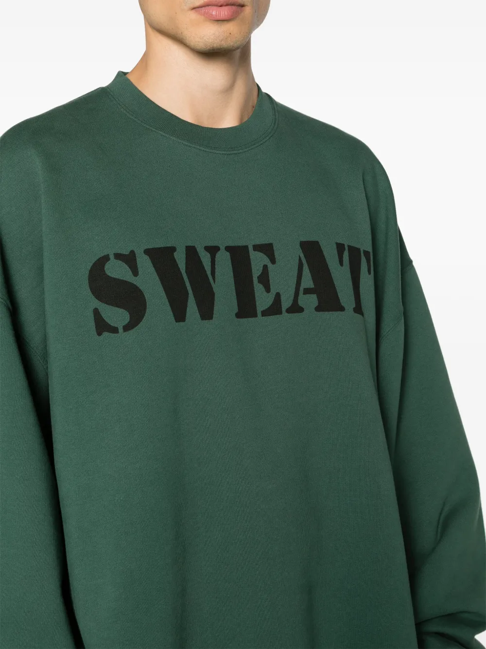 VETEMENTS★スウェットシャツ VETEMENTS Sweat スウェットシャツ | グリーン | FARFETCH JP