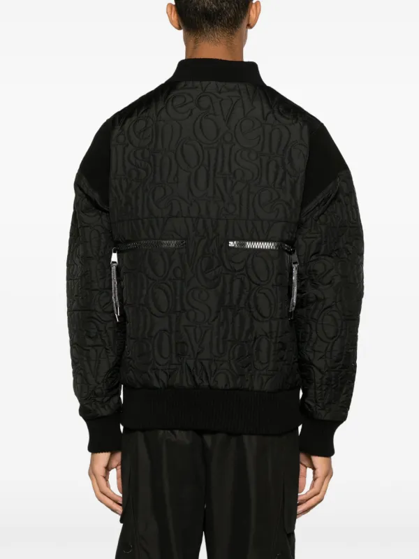 Louis vuitton black hot sale bomber jacket