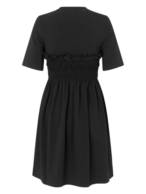 【関税込み】CECILIE BAHNSEN Dresses Cecilie Bahnsen Valencia Smocked Jersey Dress | Black | FARFETCH