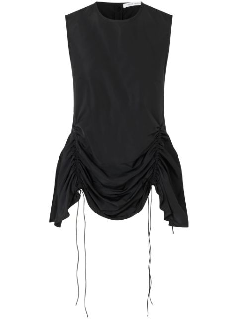 Cecilie Bahnsen Unika ruched-detailing top 