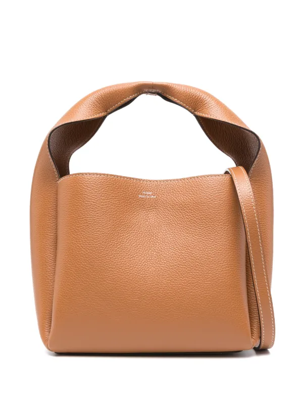 トートバッグ toteme Bucket Bag - Toteme - Leather - Brown Leather bucket bag in brown - Toteme | Mytheresa