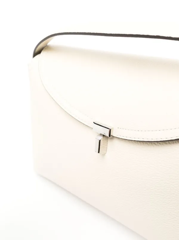 TOTEME T-Lock ショルダーバッグ | ホワイト | FARFETCH JP
