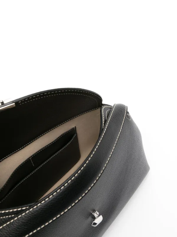 TOTEME T-Lock ショルダーバッグ | ブラック | FARFETCH JP