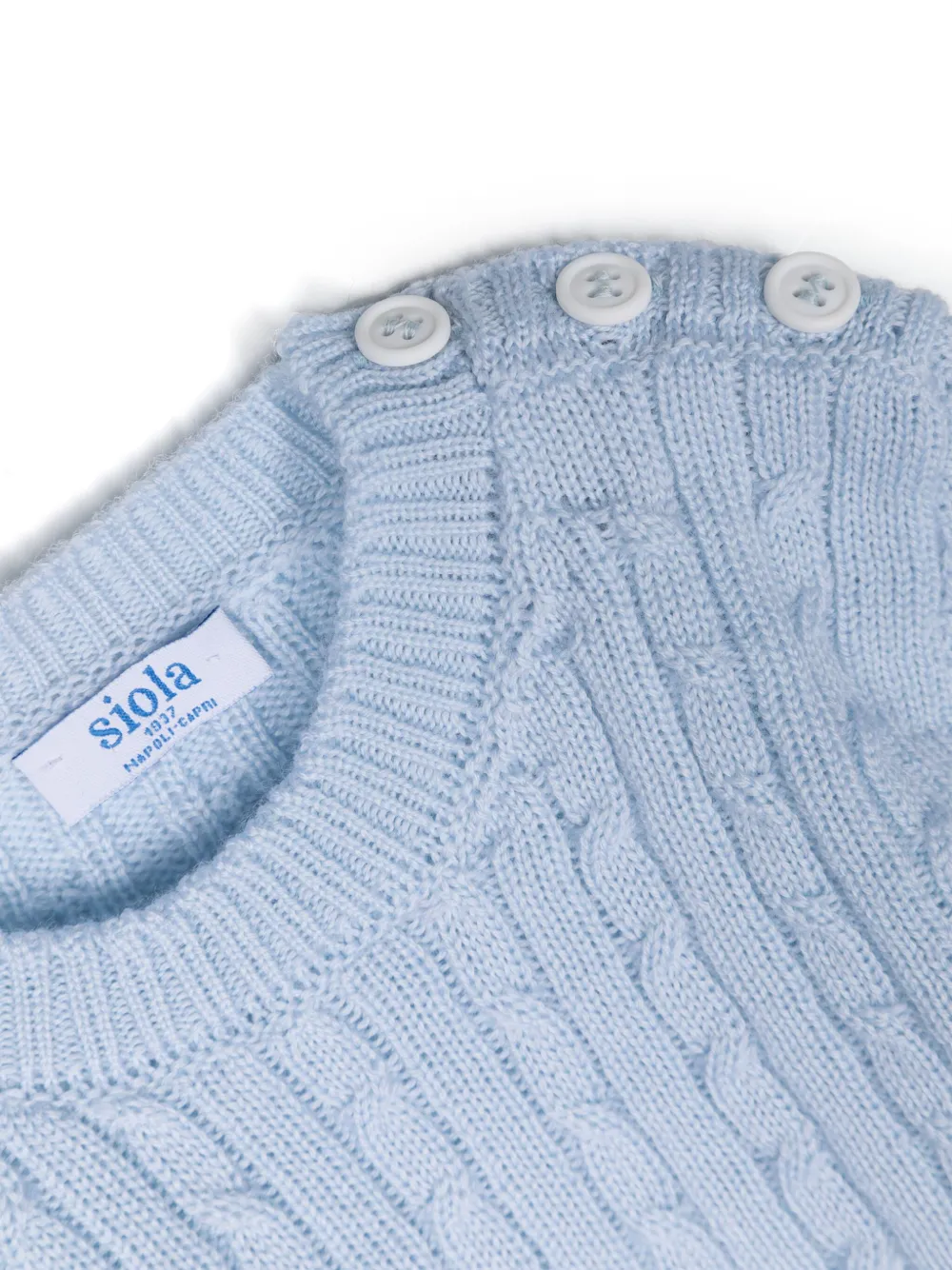  Siola Jersey De Punto De Ochos - Azul 