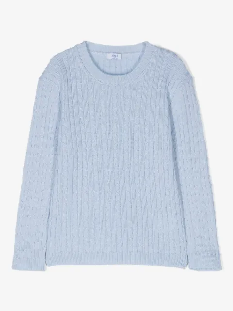 Siola cable-knit merino jumper