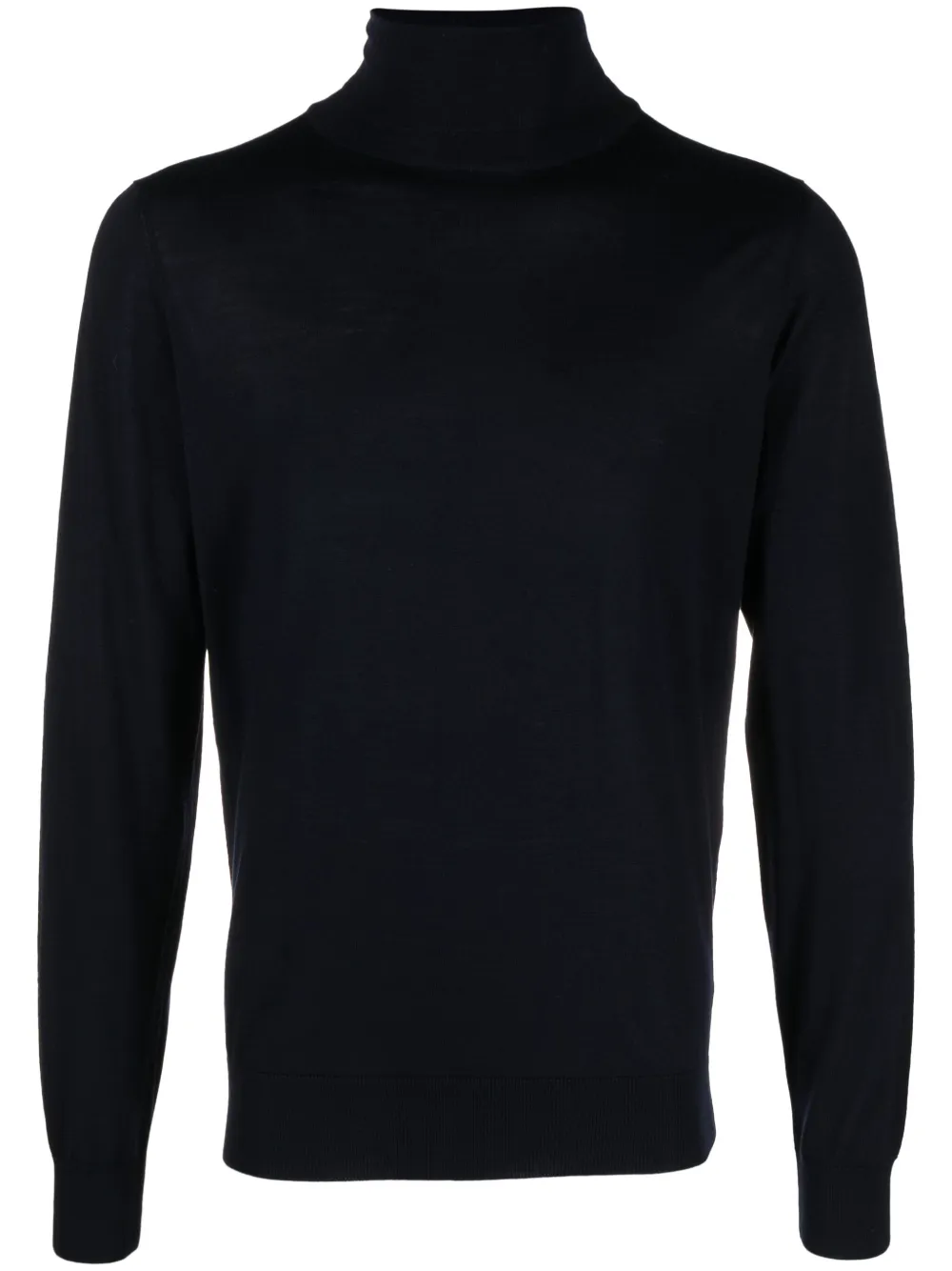 Piacenza Cashmere fine-knit wool jumper | Blue | Image 1