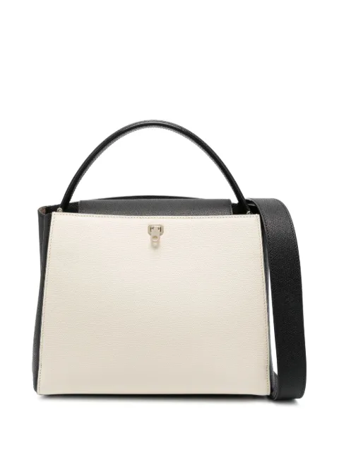 Valextra medium Brera leather tote bag