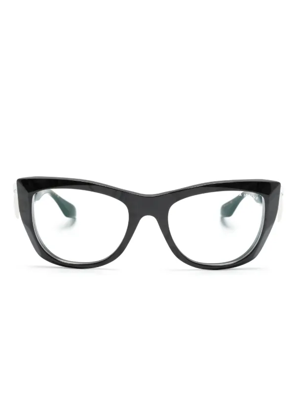 Dita Eyewear Icelus キャットアイ眼鏡フレーム | ブラック | FARFETCH JP