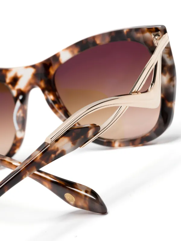 Dita Eyewear Icelus キャットアイ サングラス | ブラウン | FARFETCH JP