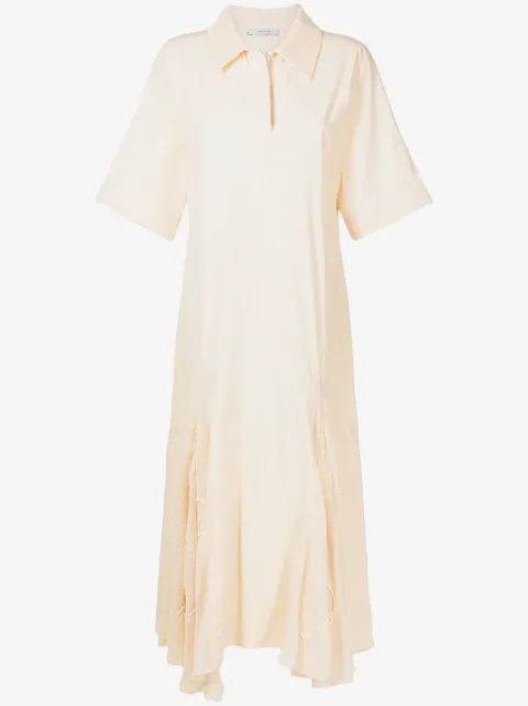 Isolda Vestido polo Flor Selvagem com bordado floral