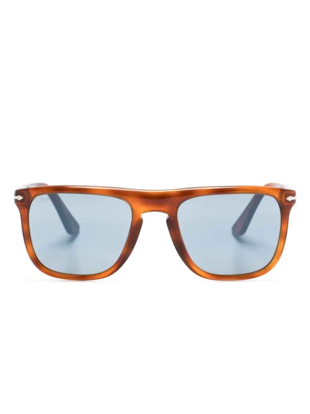 Persol Terra Di Siena zonnebril met getinte glazen Bruin