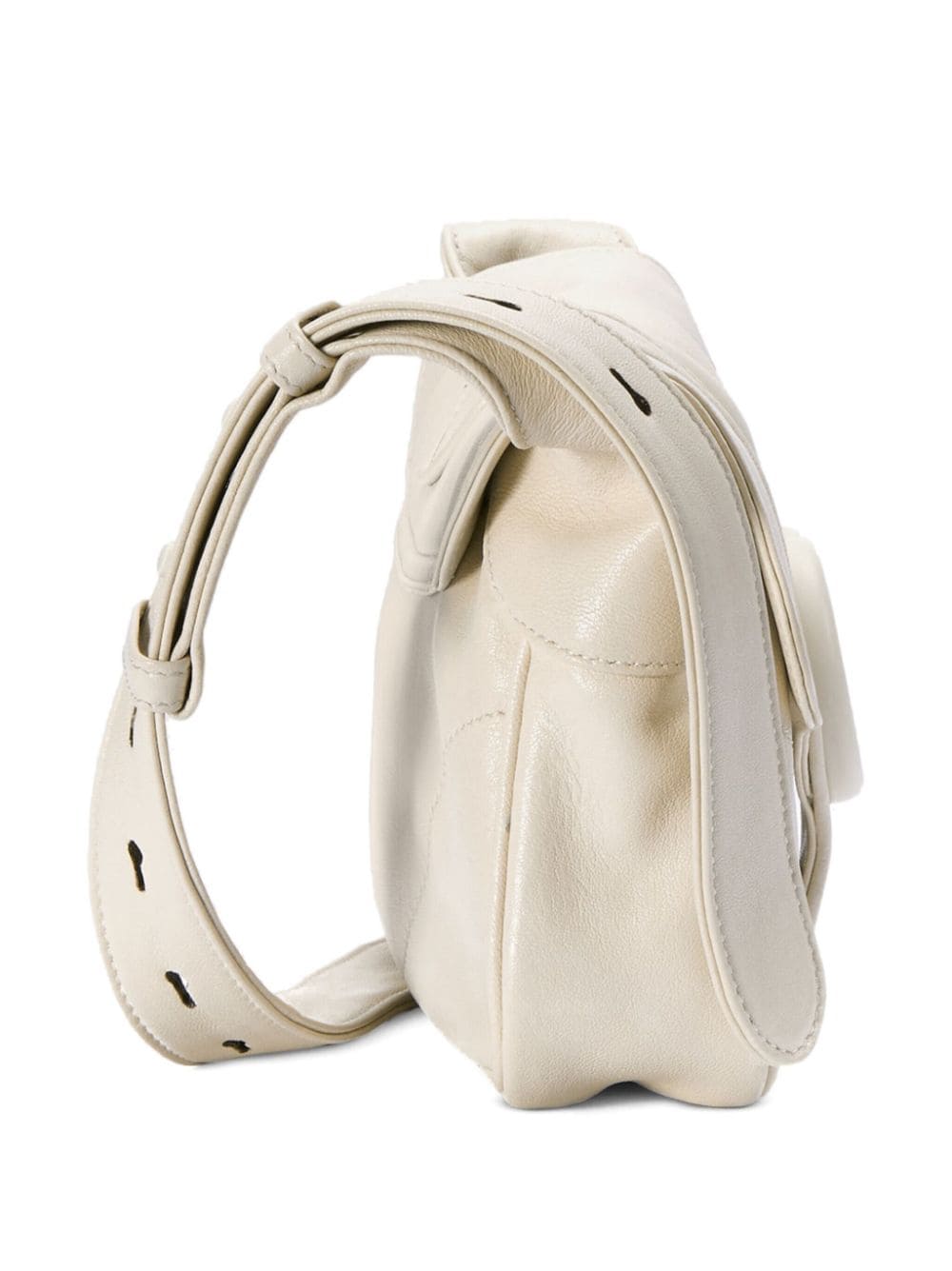 Shop Gucci Small Aphrodite Shoulder Bag In White