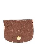 Longchamp Épure logo-embossed leather cardholder - Brown