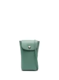 Longchamp Le Pliage Xtra leather phone case - Green