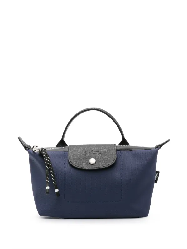 Main Longchamp Bleu Marine Sac Shopping Le Pliage Longchamp Shop