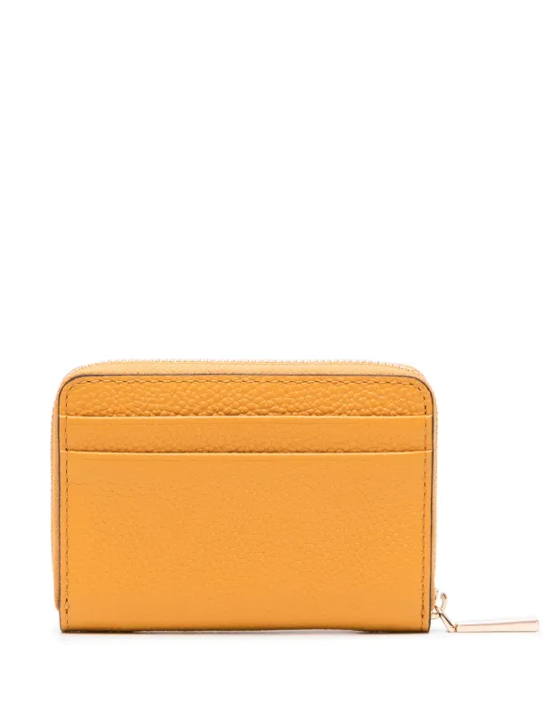 Michael kors jet set best sale wallet yellow