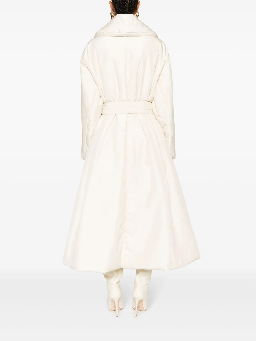 THE ROW FRANCINE TIED-WAIST COAT
