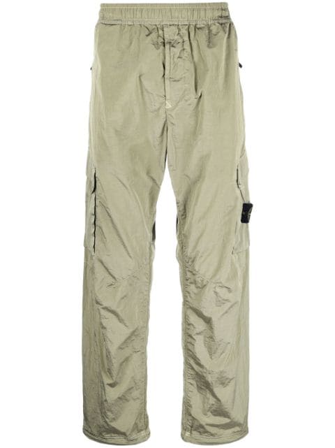 Stone Island elasticated-waist cargo trousers