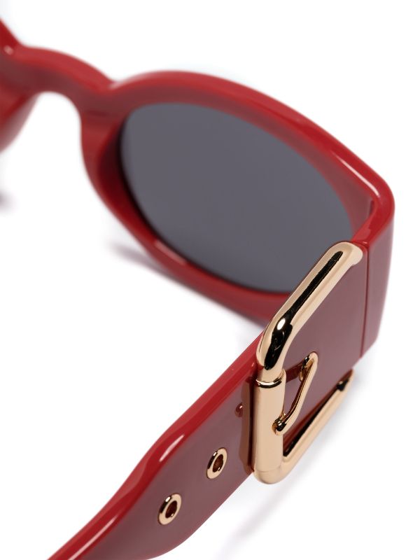 Red moschino hot sale sunglasses