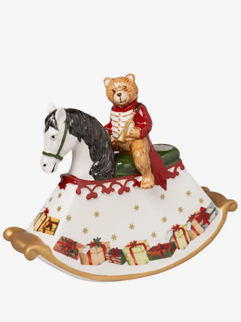 Villeroy & Boch figurine cheval à bascule 22 cm