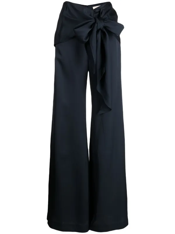 the attico カーゴパンツ THE ATTICO アティコ SS25 LONG PANT / BLK - NUBIAN