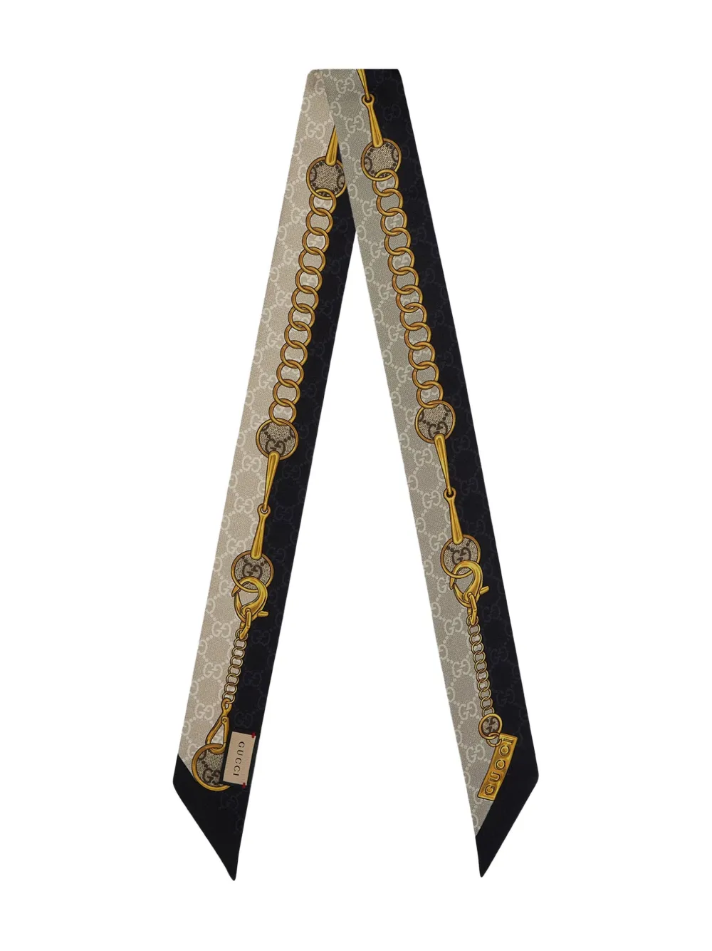 Gucci Zijden halsstrik Beige