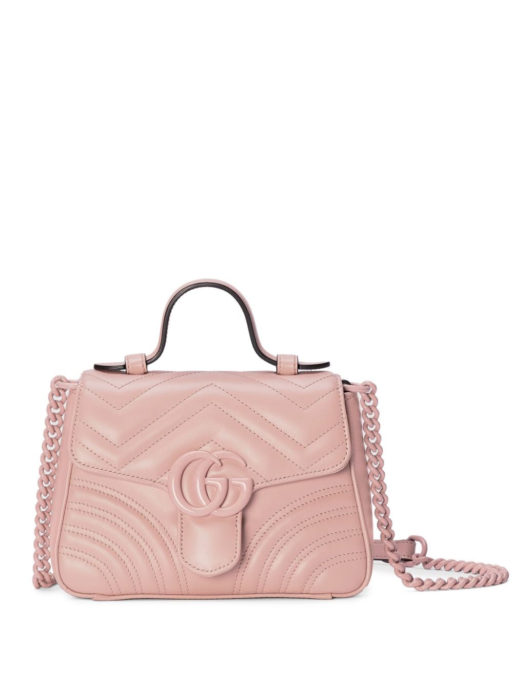 Gucci Gg Marmont Mini Bag In Pink