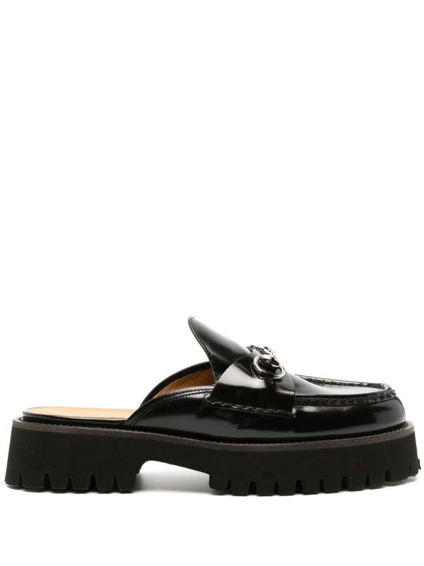 Black discount gucci mules