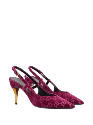 Gucci pink best sale bottom heels