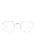 Eyevan Inc. John B geometric-frame glasses - Silver