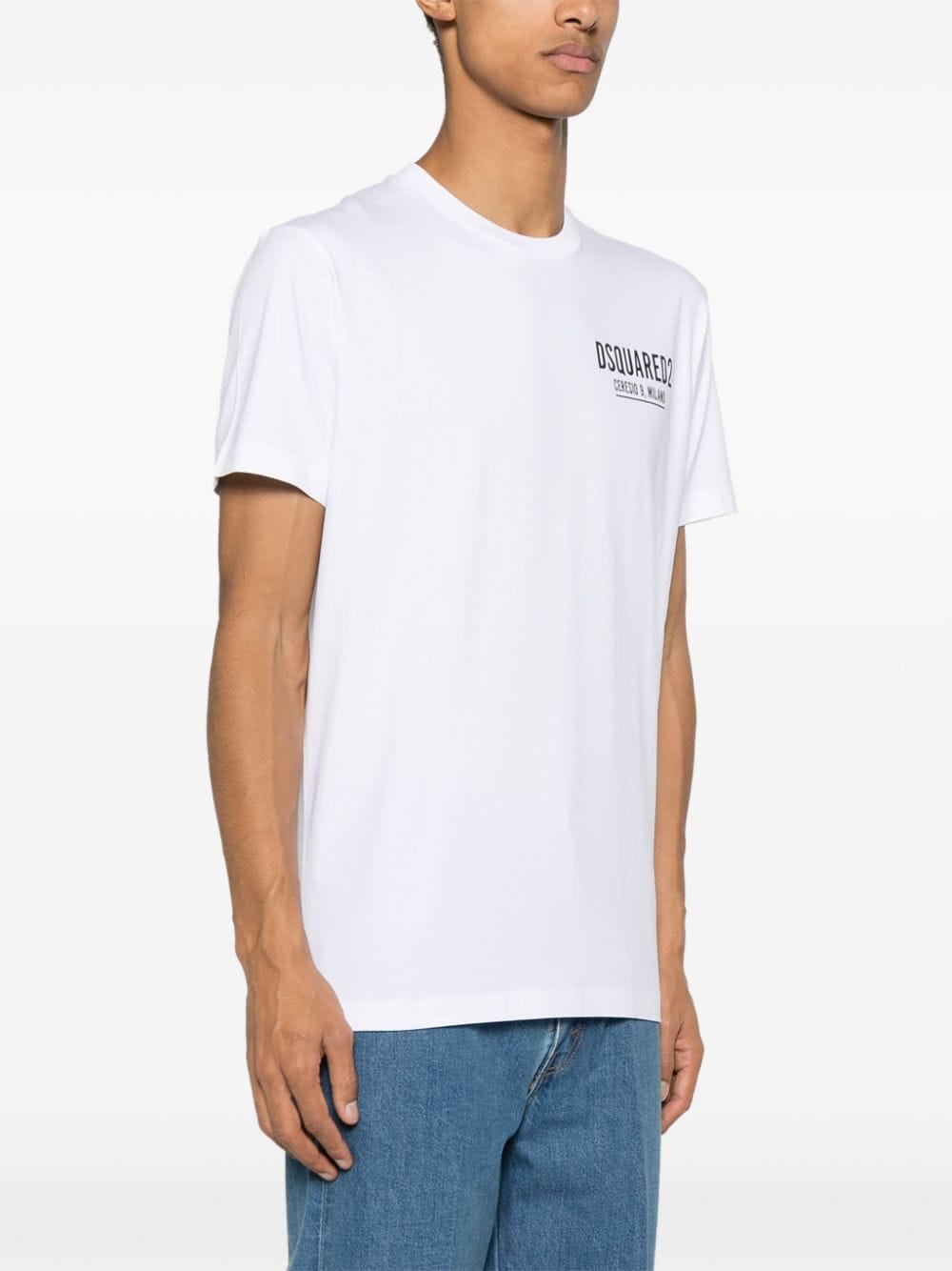 Shop Dsquared2 Ceresio 9 Cool Fit T-shirt In White