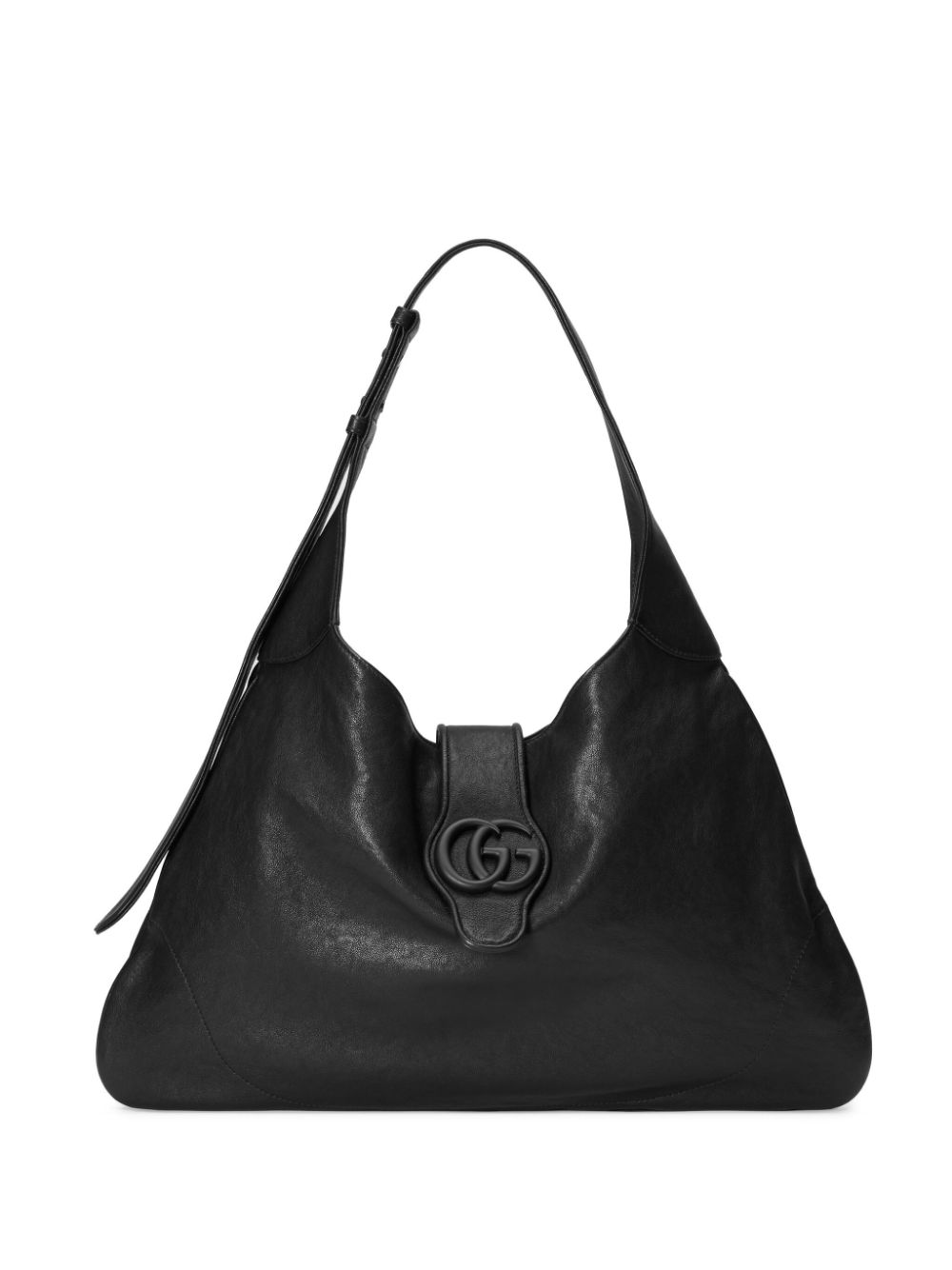 Shop Gucci Large Aphrodite Shoulder Bag In Black